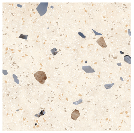 Плитка Allore Group Kompas Chips Ivory F P NR Mat 47x47 см